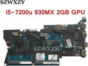913100-601 913100-001 For ProBook 430 440 G4 Laptop Motherboard i5-7200u CPU 930MX 2GB GPU DA0X81MB6E0