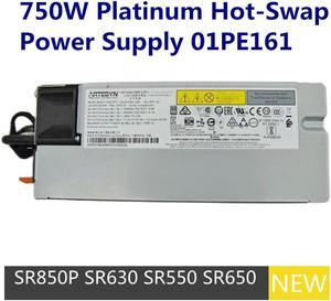 For ThinkSystem SR850P SR630 750W Platinum Hot-Swap Power Supply 01PE161 01GV266 01PF536 01PF515 7N67A00883