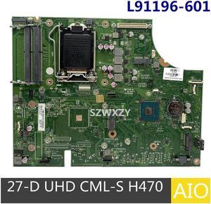 For Pavilion 27-D AIO Motherboard L91196-001 L91196-601 L73000-003 DDR4 UHD CML-S H470 SRH14