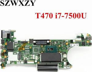 For T470 Laptop Integrated FRU 01LV683 01AX995 01HX680 01HX670 NM-A931 With i7-7500U CPU