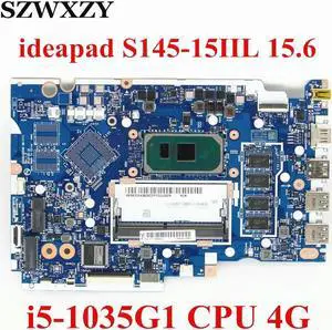 For S145-15IIL V15-IIL Laptop Motherboard GS44D/GS54D NM-C711 5B20S43829 i5-1035G1 CPU 4G RAM For S145-15IIL V15-IIL Laptop Motherboard GS44D/GS54D NM-C711 5B20S43829 i5-1035G1 CPU 4G RAM