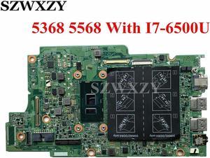 For Inspiron 5368 5568 Laptop Motherboard CN-0PJDNR 0PJDNR PJDNR F5502 With i7-6500U CPU