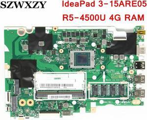 For 3-15ARE05 Laptop Motherboard 5B20S44306 NM-C861 With R5-4500U CPU 4G RAM