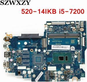 For Yoga 520-14IKB Flex 5-1470 Laptop Motherboard i5-7200 CPU 5B20N67526 LA-E541P DDR4