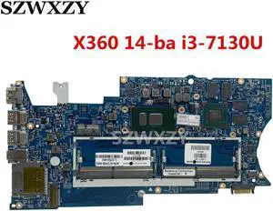 L12077-601 For Pavilion X360 14-BA Laptop Motherboard DSC MX130 2GB With i3-7130U CPU 448.0BZ03.0011