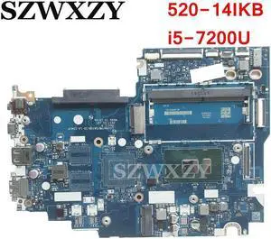 For 520-14IKB Laptop Motherboard LA-E541P With i5-7200U CPU DDR4