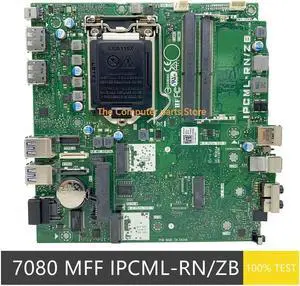 For Optiplex 7080 MFF Micro Desktop Motherboard IPCML-RN/ZB 7WJF3 07WJF3 Q470 Chipset LGA 1200 DDR4 MB