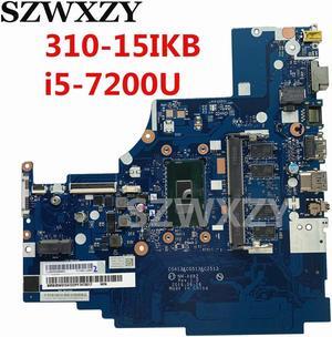 NM-A982 For 310-15IKB Laptop Motherboard 5B20M31047 With SR2ZU i5-7200U CPU 4GB RAM DDR4