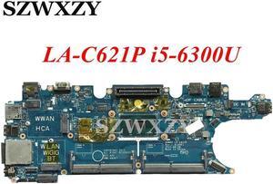 For Latitude E5270 Laptop Motherboard i5-6300U CPU 2.40 GHz DV5YH 0DV5YH CN-0DV5YH LA-C621P
