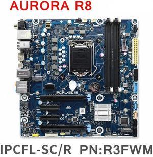 For AURORA R8 IPCFL-SC/R Desktop Motherboard LGA 1151 Z370 DDR4 PN: 0R3FWM R3FWM 02XRCM 2XRCM