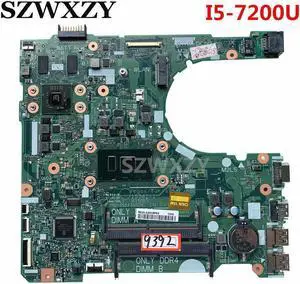 For Vostro 3468 3568 Laptop Motherboard i5-7200U R5 M420 2G 15341-1 91N85 CN-031T2G 031T2G 31T2G