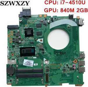 For 15-P 15-K Laptop Motherboard 766592-601 766592-501 766592-001 With i7-4510U CPU 840M 2GB GPU DAY11AMB6E0