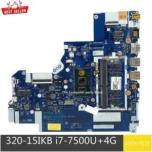 For 320-15IKB 320-17IKB Laptop Motherboard i7-7500U CPU 4G RAM 5B20N86271 5B20N86623  NM-B241
