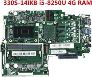 For 330S-14IKB Laptop Motherboard I5-8250U CPU 4G RAM DDR4 FRU 5B20S69494 5B20S69498 5B20R07553