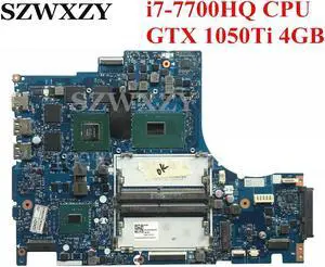 NM-B191 For Y520-15IKBN Laptop Motherboard i7-7700HQ CPU GTX 1050Ti 4GB 5B20N00280