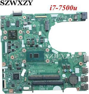 For 3568 Laptop Motherboard With i7-7500u CPU R5 M330 GPU DDR4 15341-1 91N85 CN-0TR3JC 0TR3JC TR3JC Full Tested
