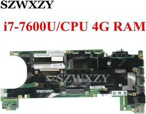 For T470S Laptop Motherboard With i7-7600U CPU 4G RAM 01ER066