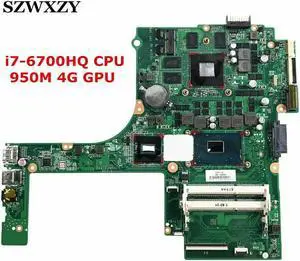 For Pavilion 15-AK Laptop Motherboard DAX1PDMB8E0 832849-001 832849-601 W/ SR2FQ i7-6700HQ CPU GTX 950M 4G GPU