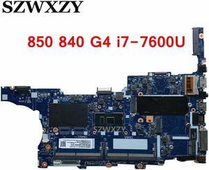 For EliteBook 840 G4 850 G4 Laptop Motherboard 917507-601 917507-001 i7-7600U 6050A2854301-MB-A01