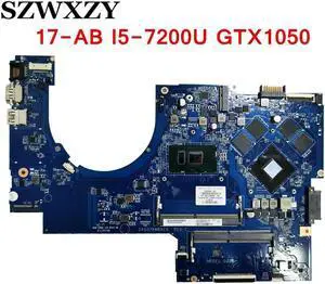 For OMEN 17-AB Laptop Motherboard DAG37KMBAC0 L02698-601 L05983-601 i5-7200U CPU GTX1050 GPU