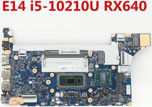 For E14 Laptop Motherboard I5-10210U CPU RX640 5B20W77194 5B20S72289 NM-C421
