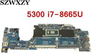 For Latitude 5300 Laptop Motherboard System Board with 1.9GHz i7-8665U CPU CN-0RKC2Y 0RKC2Y RKC2Y