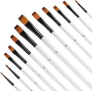 Acrylic Paint Brushes Set, Artist Paint Brushes For Acrylic Watercolor Oil Painting