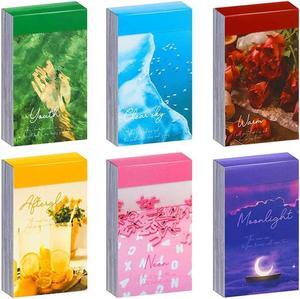 300 Pieces Washi Paper Decor Stickers Mini Book Craft Stationery Collage Junk Journal DIY Scrapbooking School Supplies