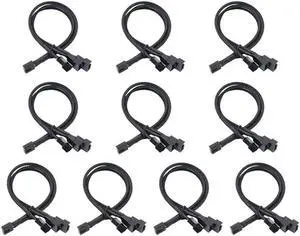 Computer Fan Cable 4Pin Extension Cable PWM Temperature Control Cooling Fan Splitter Hub Power Cable