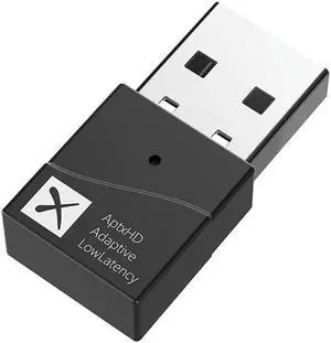 24Bit USB Bluetooth 5.2 Audio Transmitter AptX-Adaptive/LL/HD 40Ms Low Latency Multi-Point Wireless Adapter for Switch