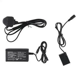 ACK-E18 External Power Adapter for Canon 750D 800D 200D 77D x8I Camera Charger-UK Plug