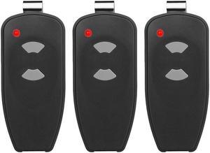 2 Button Remote 315MHz Garage Door Opener Remotes for M3-2312, M4500E, M4700E, DC3700, DC2500,3 Pack