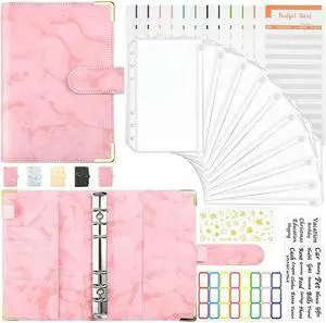 Budget Binder,A6 Money Organizer For Cash, Budget Binder With Cash Envelopes, Budget Envelopes Organizer For Money