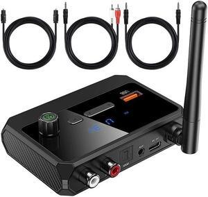 Bluetooth Adapter for Stereo Receiver - Bluetooth 5.3 Receiver, Wireless Audio Adapter for Home Stereo System