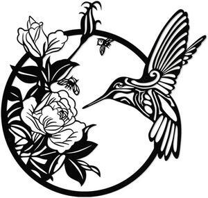1 PCS Moon Butterfly Metal Wall Decor Boho Flower Wall Art  For Indoor Living Room Bedroom And Outdoor Garden Yard Fence Decor