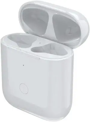 Replacement Wireless Charging Box for Airpods 1/2 700MAh Bluetooth Earphone Charger Case with LED Indicator