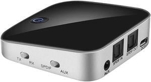 BTI-029 Bluetooth 5.0 Adapter 2 in 1 Bluetooth Transmitter 3.5mm AUX SPDIF Audio Receiver for Headphone Speaker