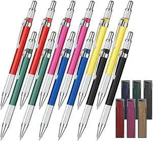 12 Pcs Welders Pencil With 6 Boxes Metal Markers For Steel Welding Pen For Tube Pipe