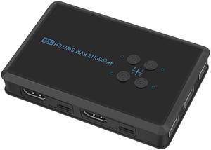 Host Parts 4 Port -Compatible KVM Switch 4K USB KVM Switcher 4 In 1 Out Hot Share USB For Mouse Keyboard For Win7 Win10