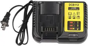 Dcb112 - Charger For 10.8V 12V 14.4V 18V Dcb101 Dcb140 Dcb105 Us Plug Black Dcb112 - Charger For 10.8V 12V 14.4V 18V Dcb101 Dcb140 Dcb105 Us Plug Black