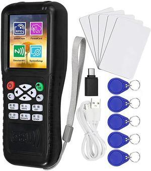 Multi Frequencies RFID Smart Card Programmer, RFID Reader Writer Duplicator, NFC Reader, Encrypted Card Decoder