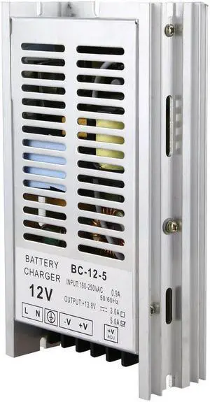 BC125 BC-12-5 12V/5A Lead Acid ligent Charger Regulator Generator Charger