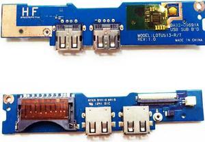 Genuine USB Card Reader Board BA92-09691A LOTUS13-R/T FOR NP530U3B NP530U3C 535U3C 532U3C 540U3C