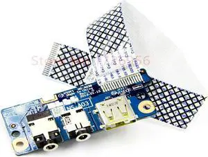 USB Audio JACK Board For Y500 Y510P VIQY1 NS-A036 QIQY6 NBX0001760J