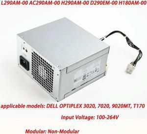 290W PSU ServerFor H290AM-00 L290AM-00 AC290AM-00 D290EM-00 PSU RVTHD 776VT N0KPM XFXKX HYV3H KPRG9 NOKPM for 3020 7020 9020 MT