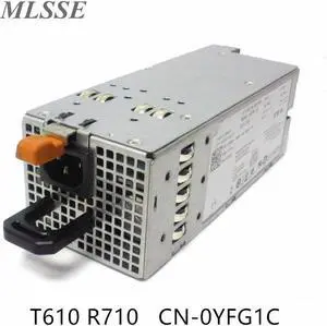 870W For T610 R710 Redundant Power Supply 0YFG1C YFG1C 07NVX8 7NVX8 A870P-00 N870P-S0 NPS-885AB
