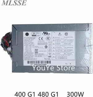 For ProDesk 400 G1 480 G1 300W Power Supply 752618-001 752628-001 PCB230