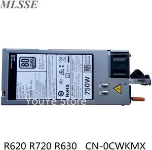 For R620 R720 R630 Server 750W Power Supply CWKMX 0CWKMX CN-0CWKMX D750E-S3