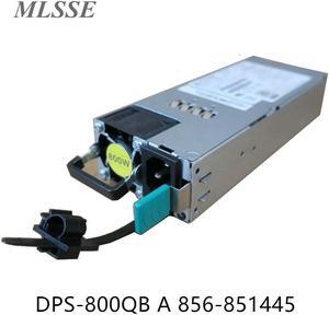 800W For Delta NEC Server Hot Swap Redundant Power Supply DPS-800QB A 856-851445