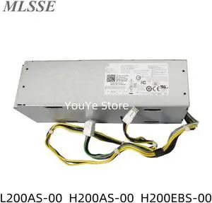 For 3050 5050 7050 6PIN 4PIN Desktop Power Supply 200W L200AS-00 8TVYY H200AS-00 X61RM H200EBS-00 CGFJT PSU